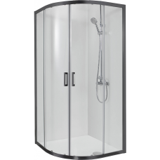 Душевой уголок AQUATEK AQ ARI RO 09020BL 90х90 см без поддона прозрачное стекло Душевой уголок AQUATEK AQ ARI RO 09020BL 90х90 см без поддона прозрачное стекло